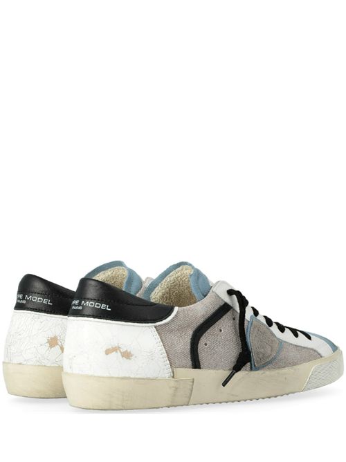 PRSX LOW MAN PHILIPPE MODEL | A013662XD03 MIXAGE DENIM_BL MUD